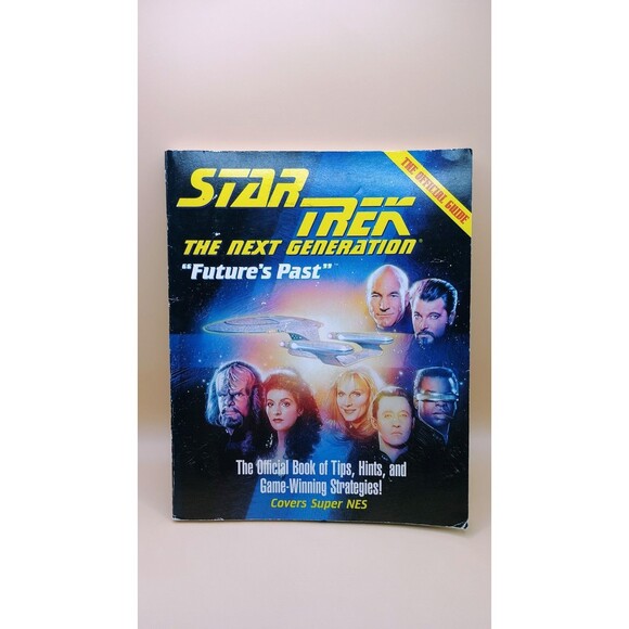 Star Trek The Next Generation Future's Past Brady Games Strategy Guide Book - Picture 1 of 6